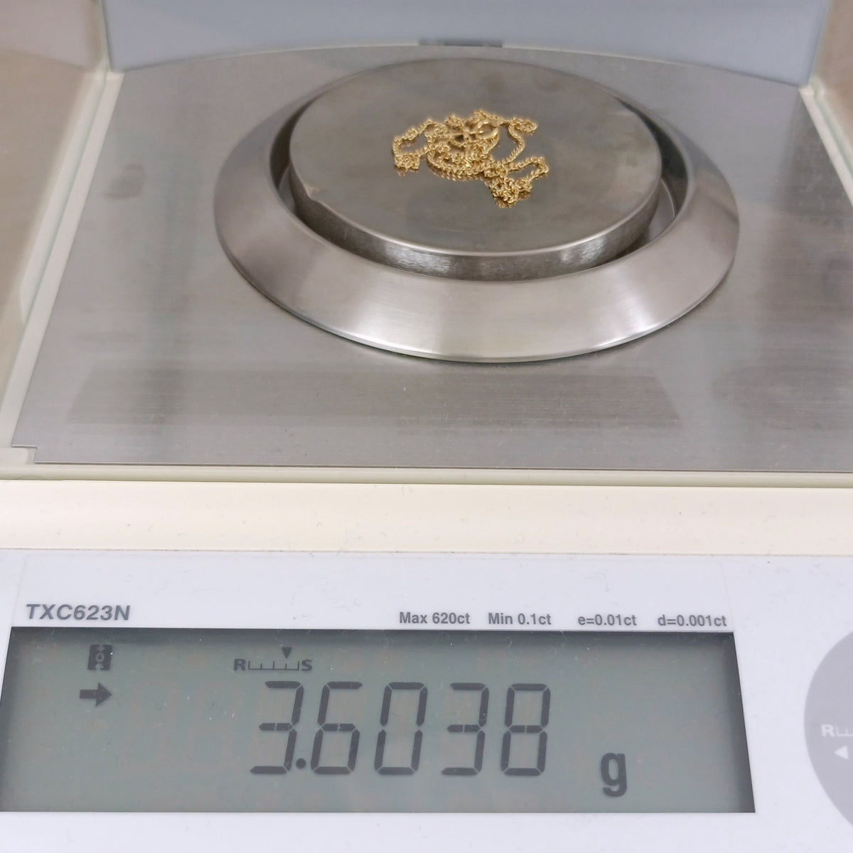18金 K18 男女兼用 造幣局 喜平ネックレス 3.6g 40.5㎝ Z2115