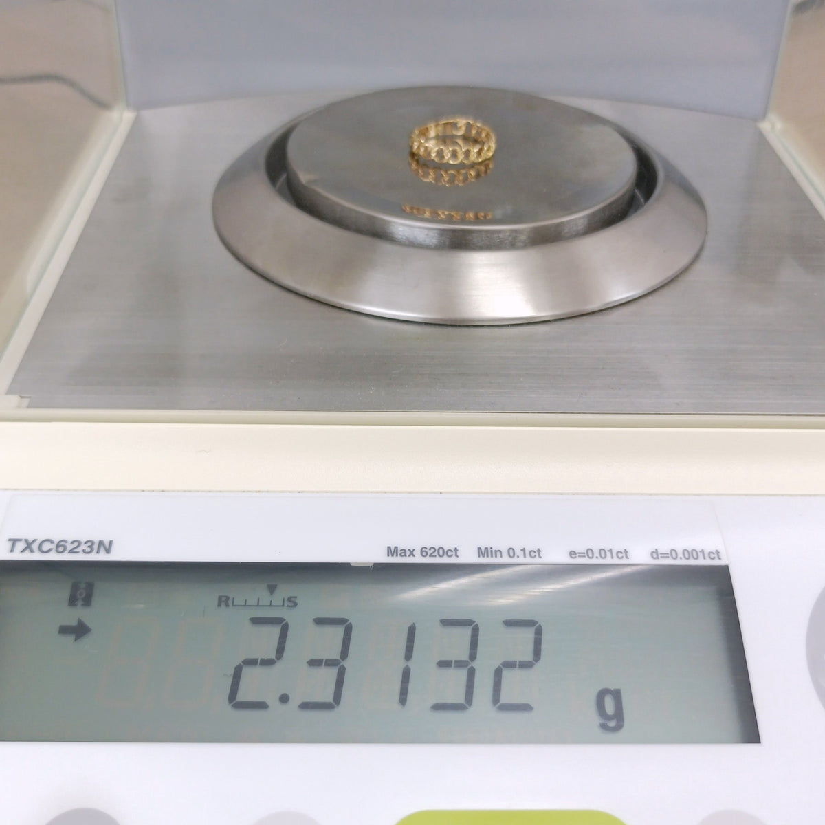 18金 K18 男女兼用 喜平調リング 2.31g 10号 Z2363