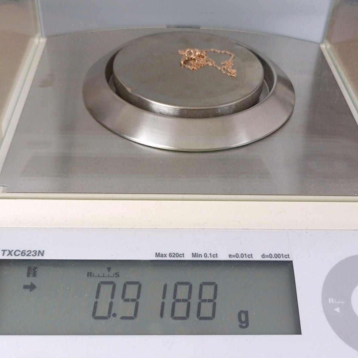 18金 K18 男女兼用 レオンチェーンネックレス アジャスター付き 0.91g 45㎝ Z2135