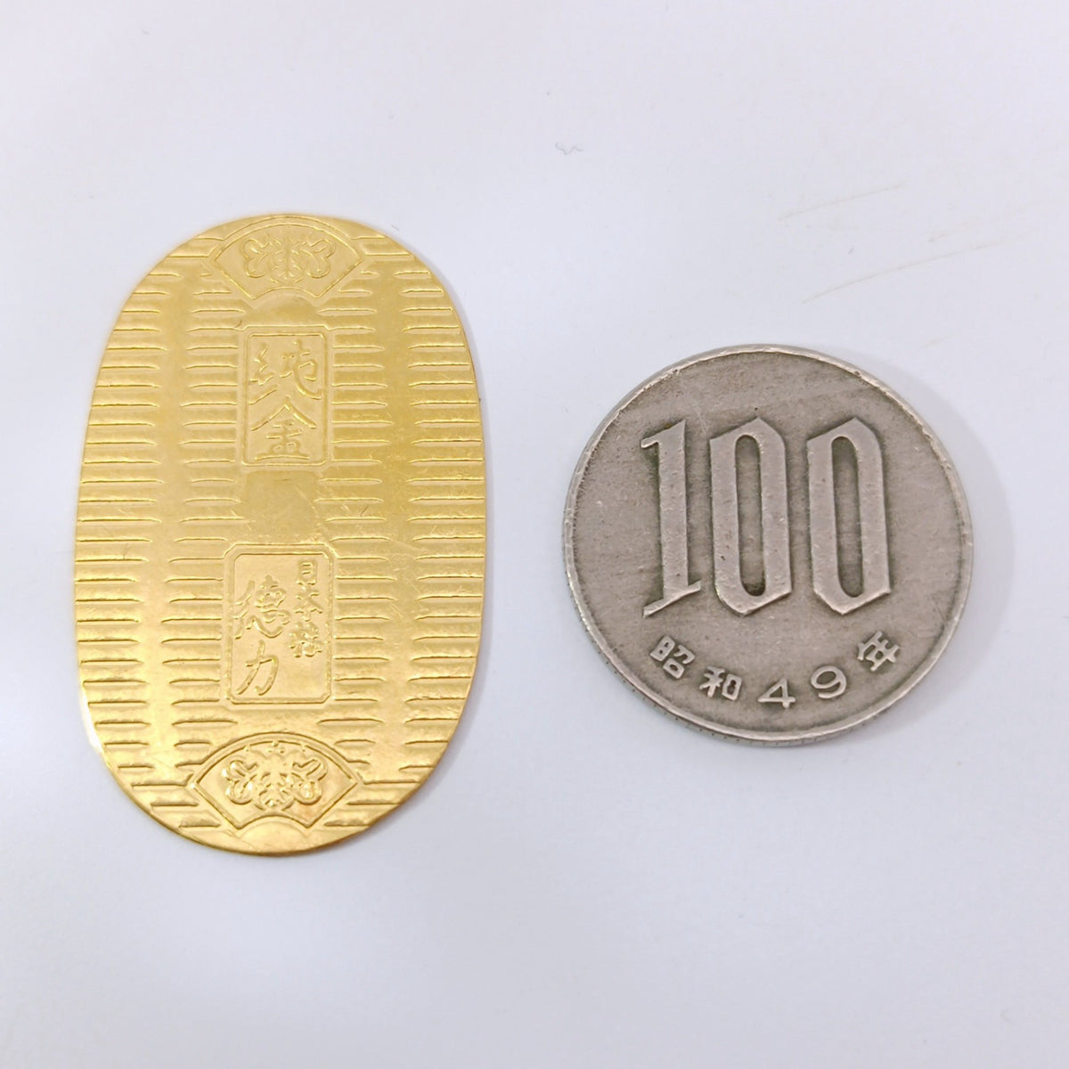 24金 K24 小判 日本橋徳力 5ｇ  Z2554