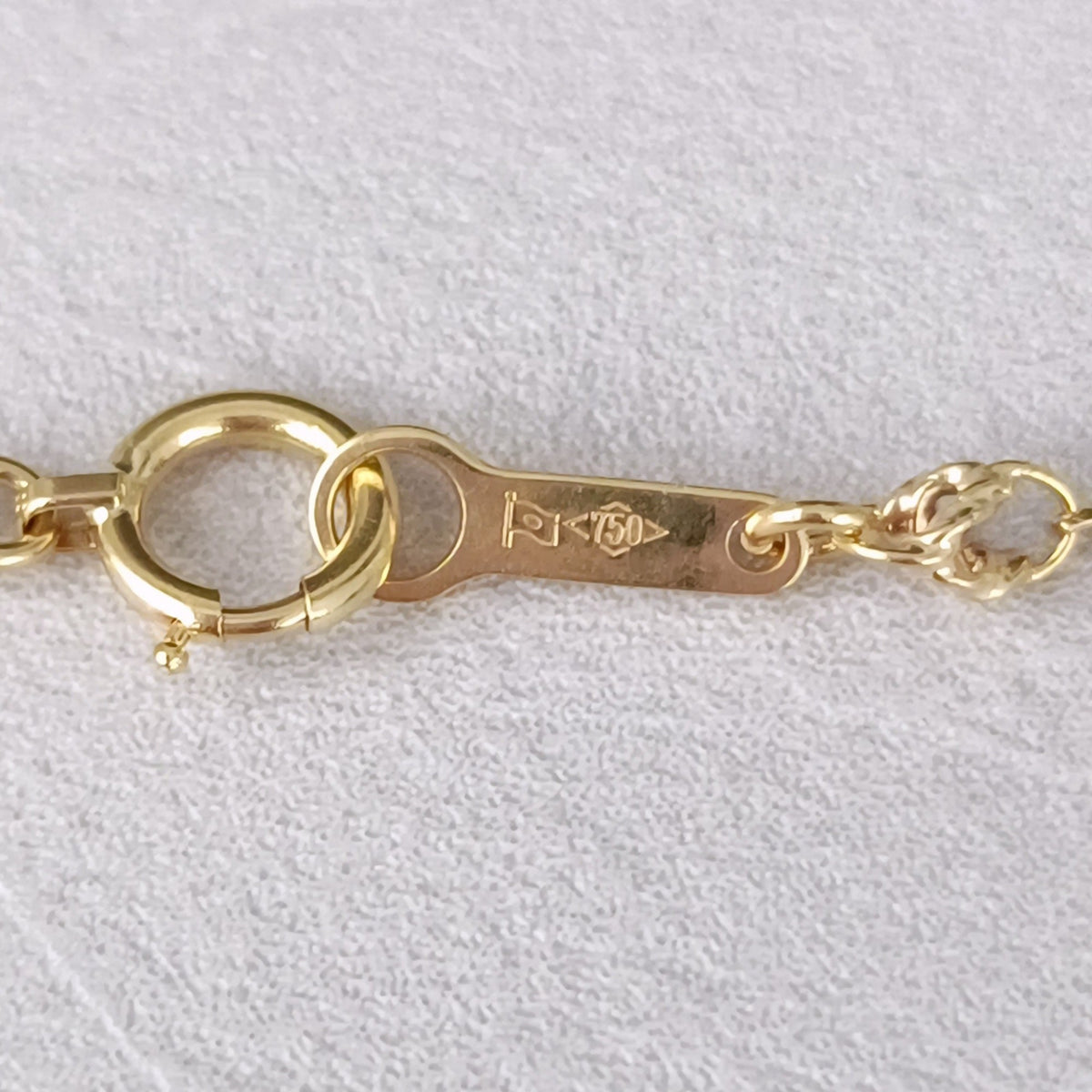 18金 K18 男女兼用 造幣局 デザインネックレス 5.65ｇ 40㎝ Z2052
