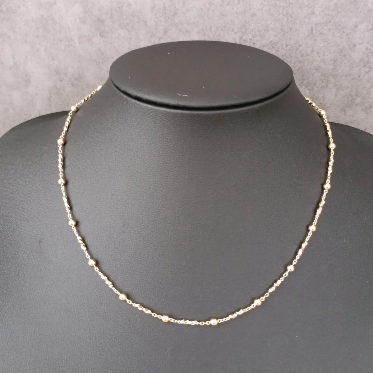 18金 K18 男女兼用 造幣局 デザインネックレス 8.01ｇ 40㎝ Z2051