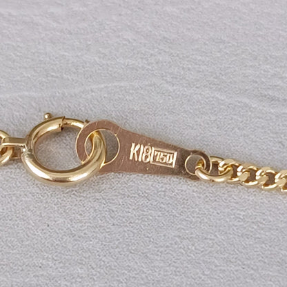18金 K18 男女兼用 喜平ネックレス 4.6ｇ 41.5㎝ Z2493