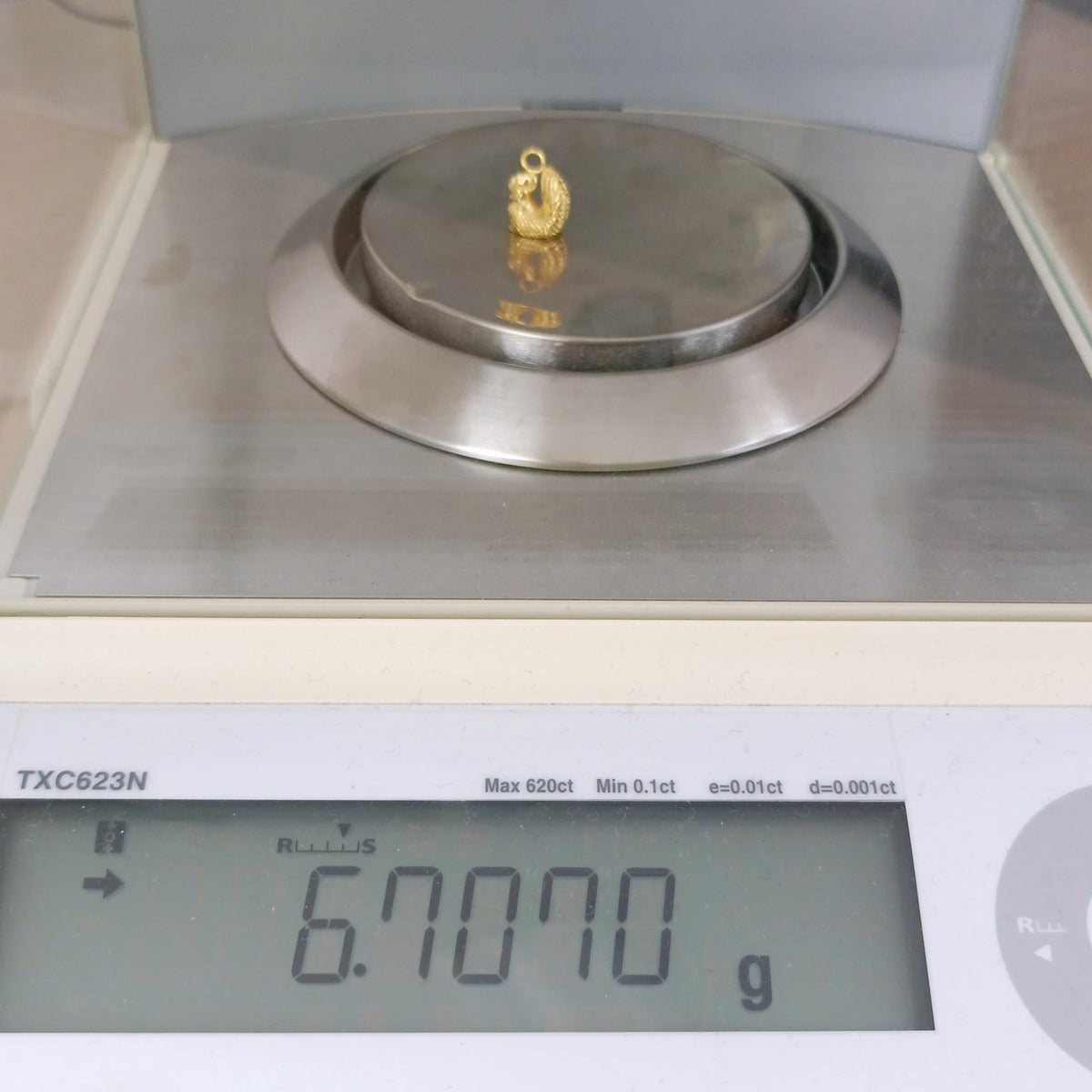 18金 K18 男女兼用 造幣局 純金キーホルダー  6.7ｇ Z2209