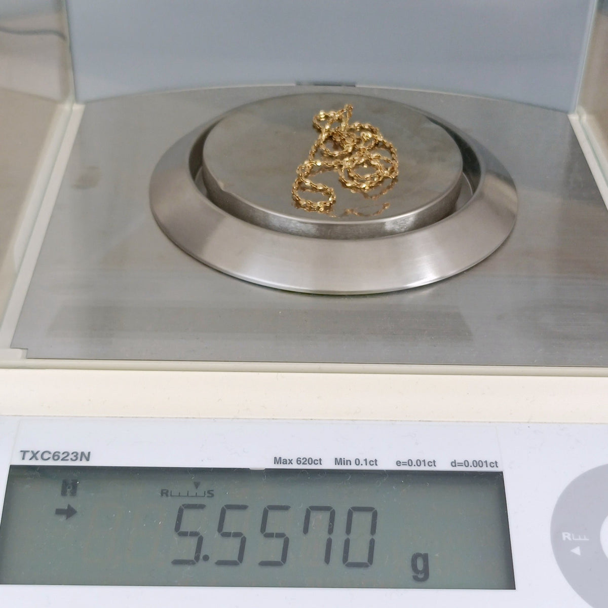 18金 K18 男女兼用 造幣局 デザインネックレス 5.55ｇ 40㎝ Z2128