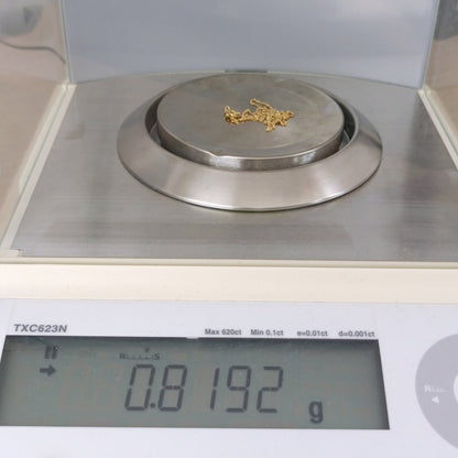 18金 K18 男女兼用 イタリー スクリューネックレス 0.81ｇ 40㎝ Z2182