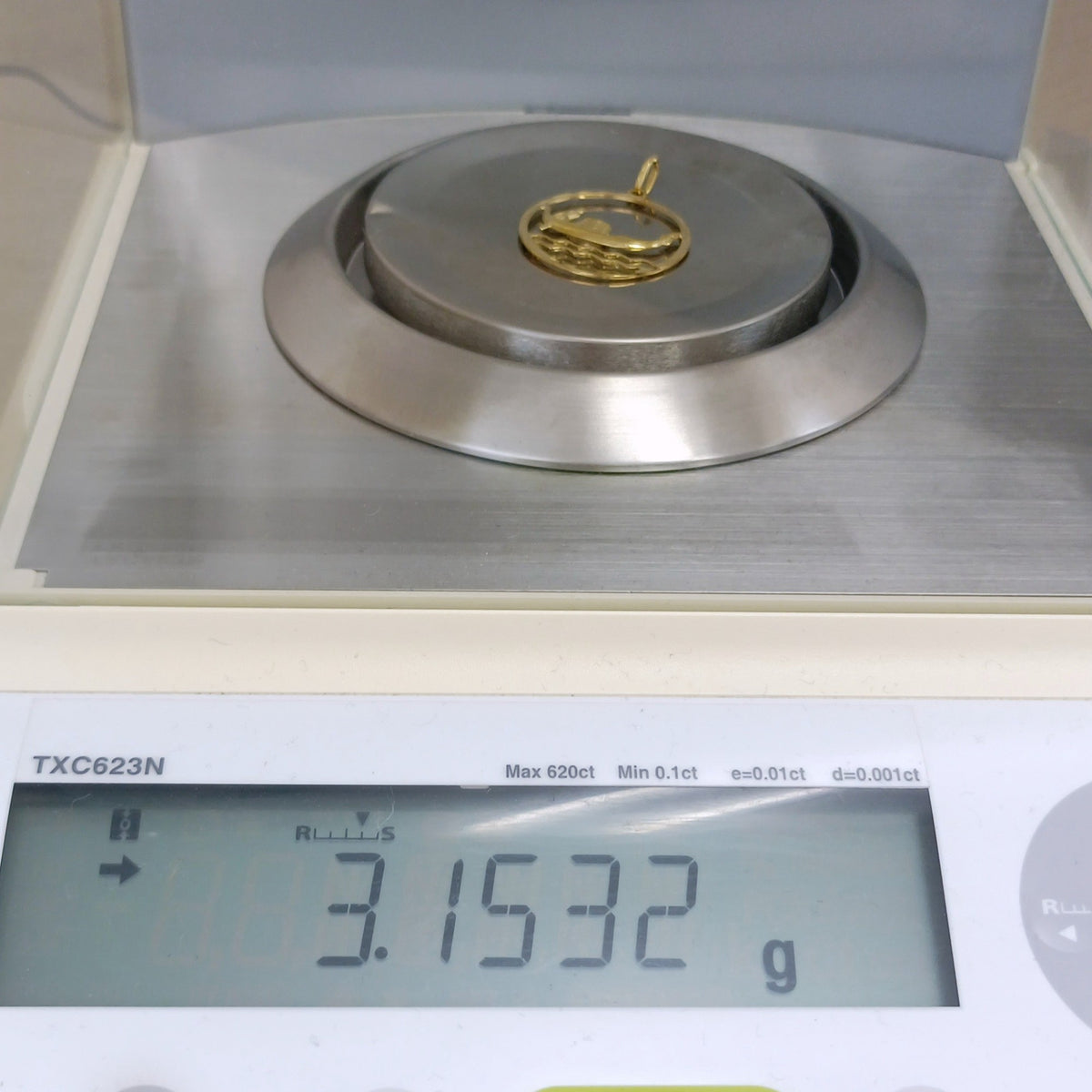 18金 K18 男女兼用 イタリー 大振りネックレストップ 3.15ｇ Z2584