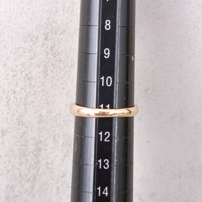 18金 K18 ダイヤ0.42ct デザインリング 2.76ｇ  11号 Z2957