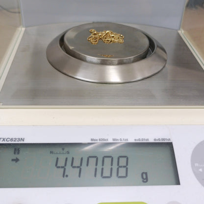 18金 K18 男女兼用 ベネチアン スライド式アジャスター付き ネックレス 4.47ｇ 59.5㎝ Z2273