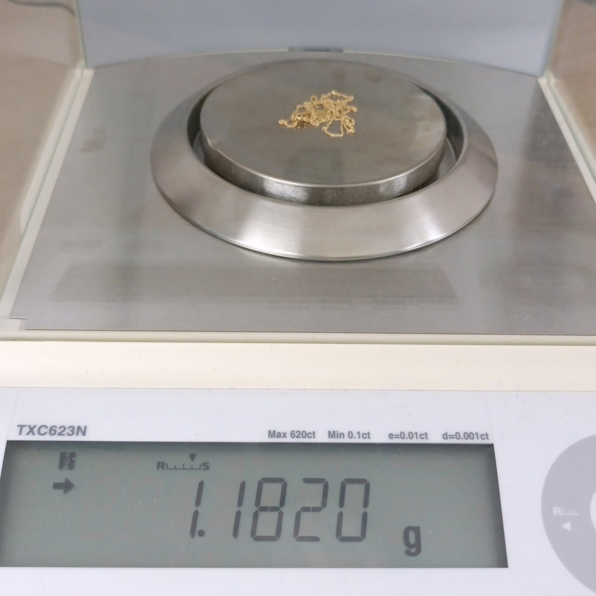 18金 K18 男女兼用造幣局 喜平ネックレス 1.18ｇ 39.5㎝ Z2111