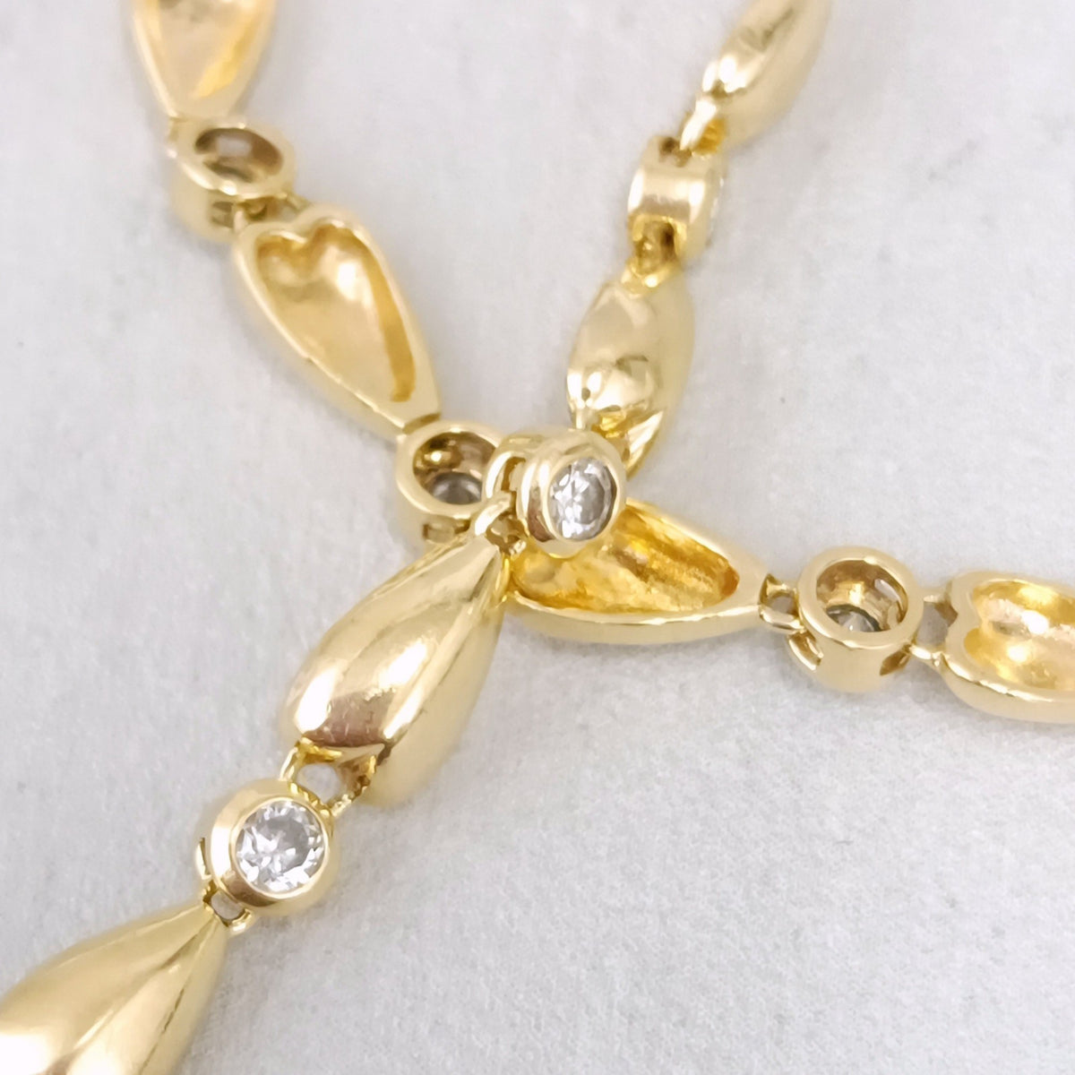 18金 K18 男女兼用 1.05ct デザインブレス 12.13ｇ 18㎝ Z3071