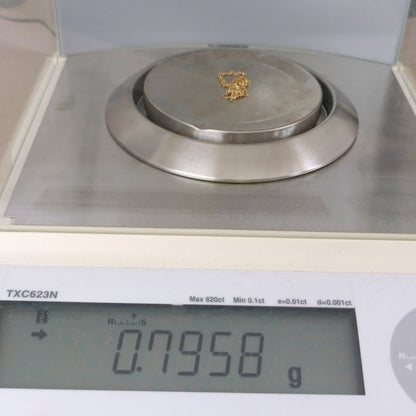 18金 K18 男女兼用 イタリー スクリューネックレス 0.79ｇ 41㎝ Z2181