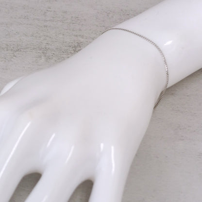 Pt1000 プラチナ 男女兼用 喜平ブレス 1.38ｇ 18㎝ Z2756