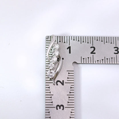 Pt900 プラチナ 男女兼用 ダイヤ0.3ct  ネックレストップ 1.36ｇ Z2931