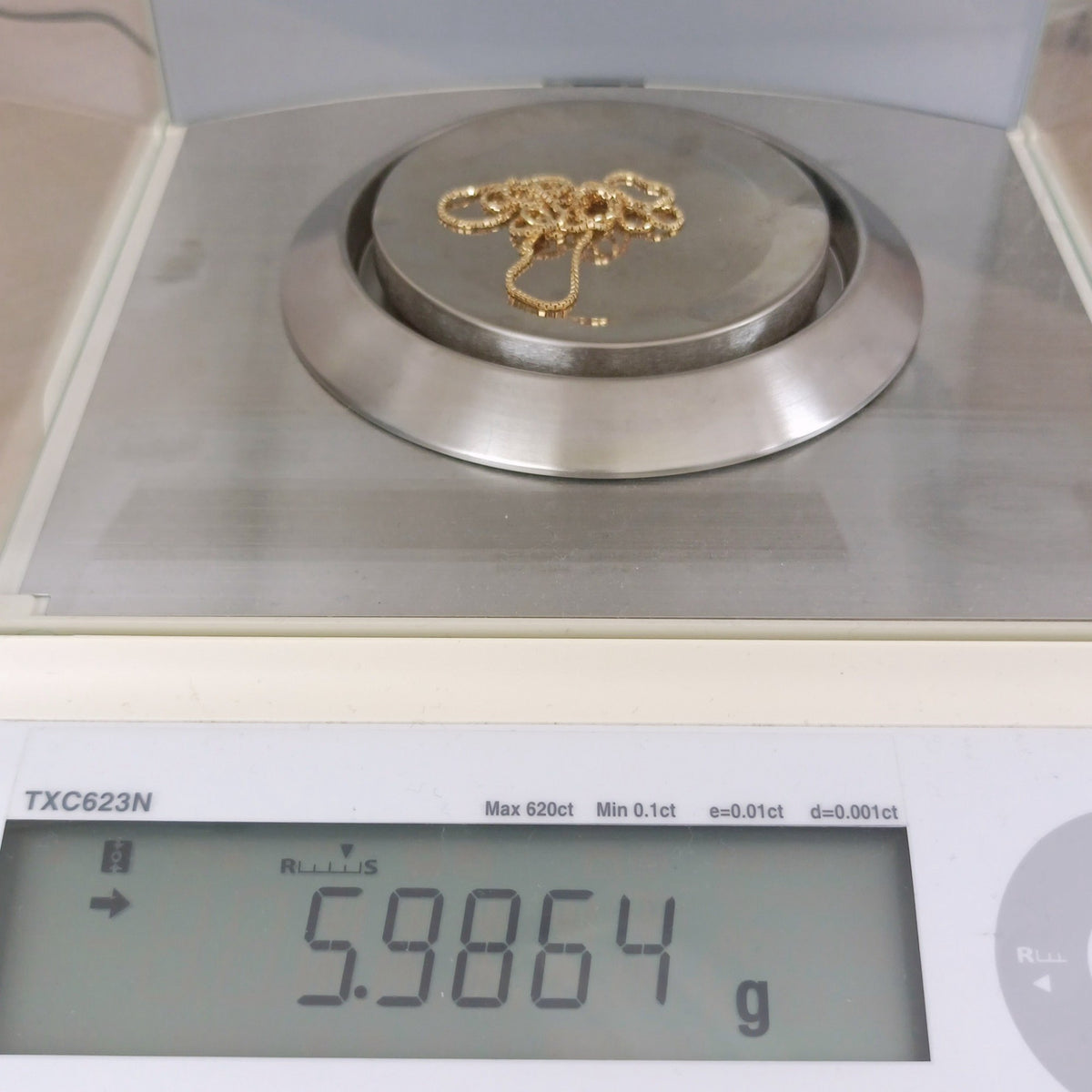 18金 K18 男女兼用 ヴェネチアンネックレス 5.98ｇ 50㎝ Z1961