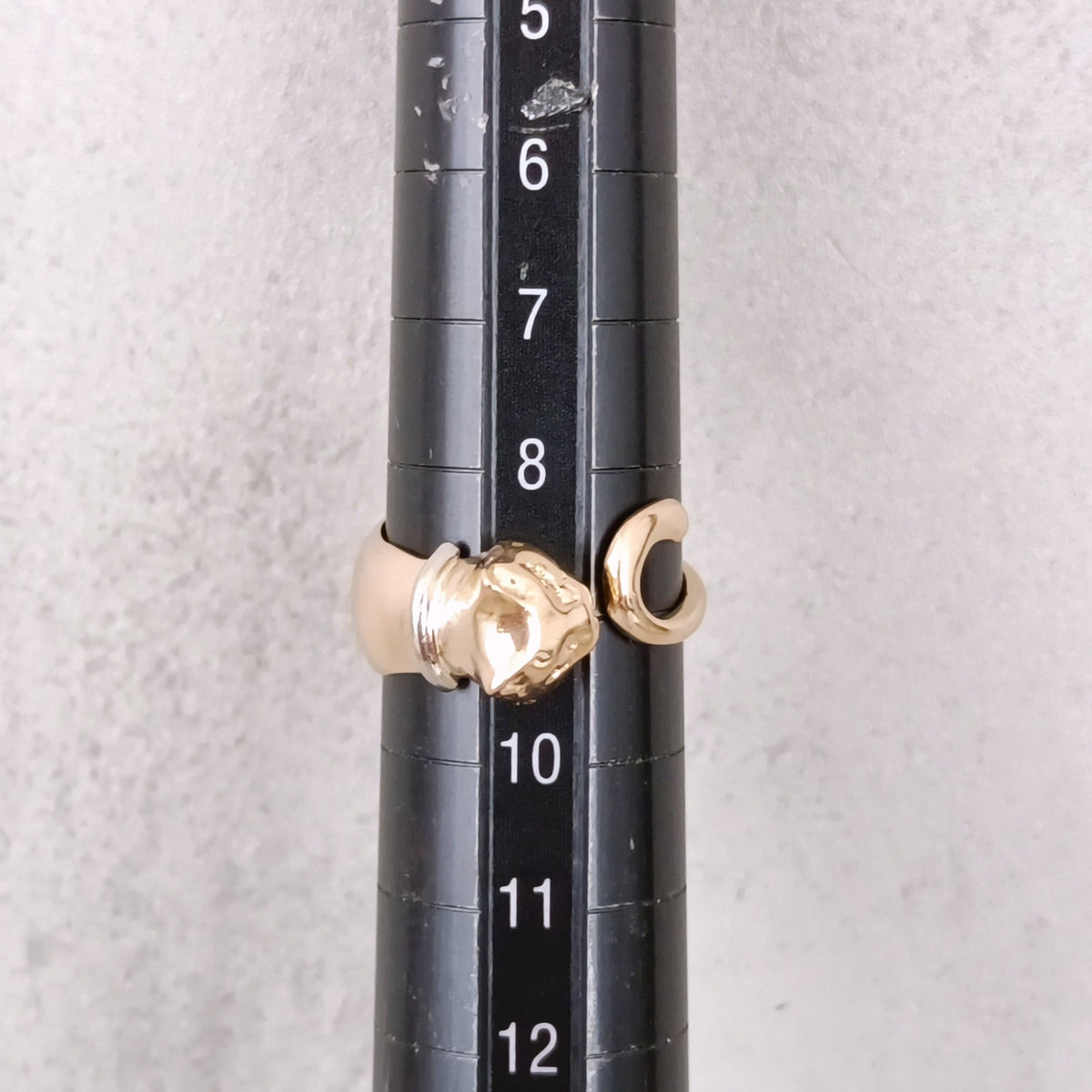 18金 K18 男女兼用 造幣局 田中貴金属 5.87ｇ9号  Z2992