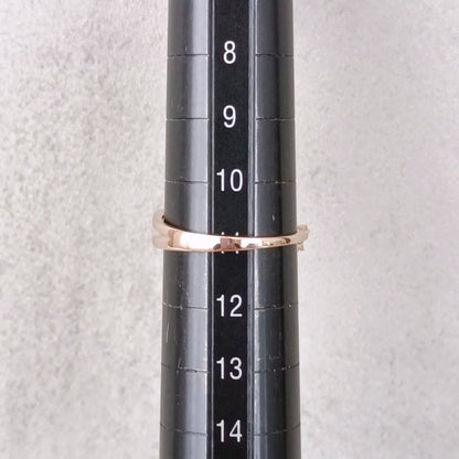 18金 K18PG スタージュエリー ダイヤリング 2.29ｇ 11号  Z2419