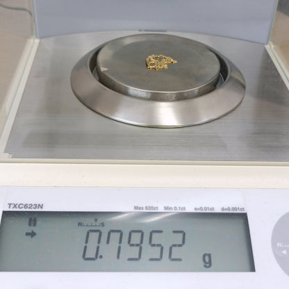 18金 K18 男女兼用 ジュエリーマキ カットアズキチェーンブレス 0.79ｇ 18㎝ Z2300