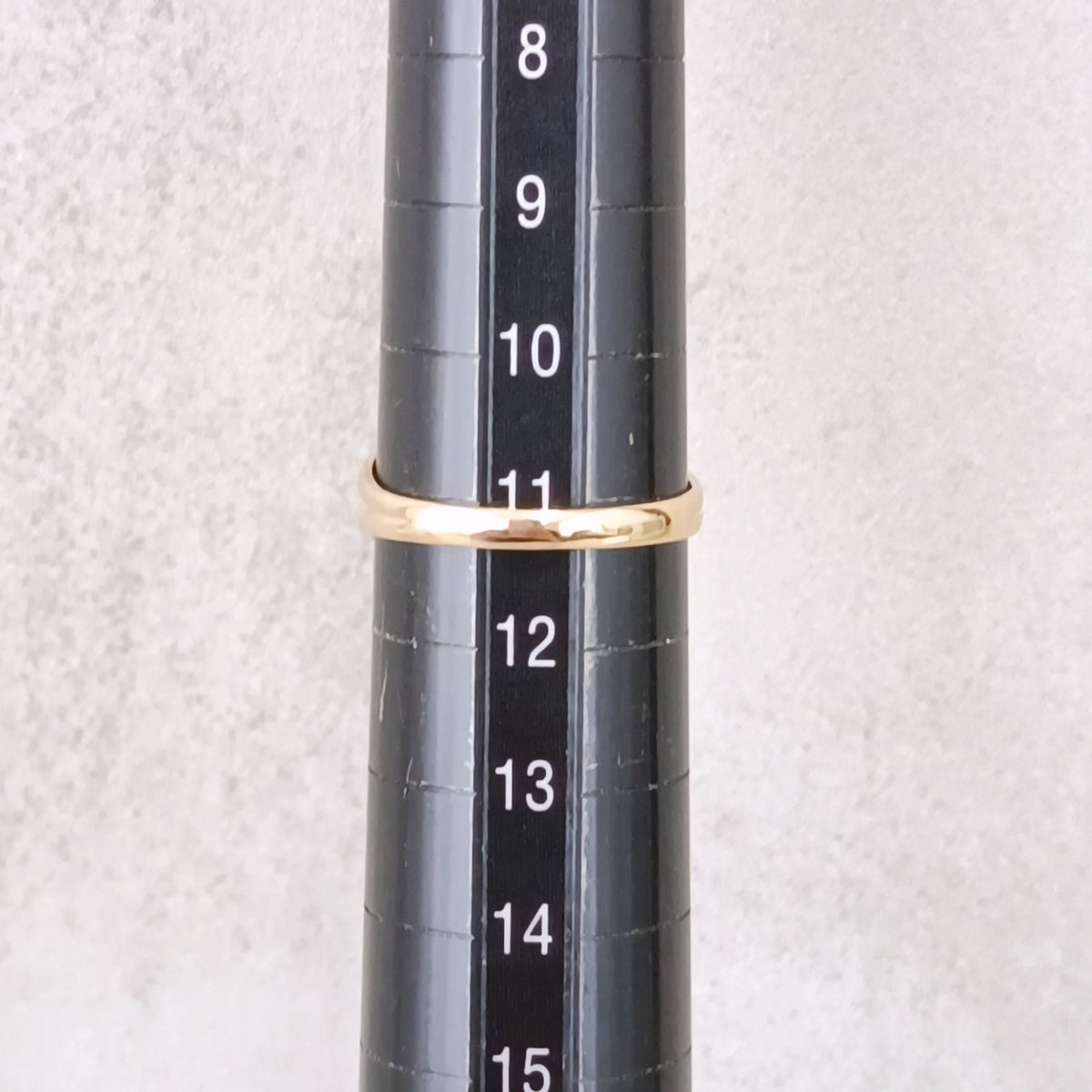 18金 K18 男女兼用 デザインリング 1.75ｇ11号  Z2359