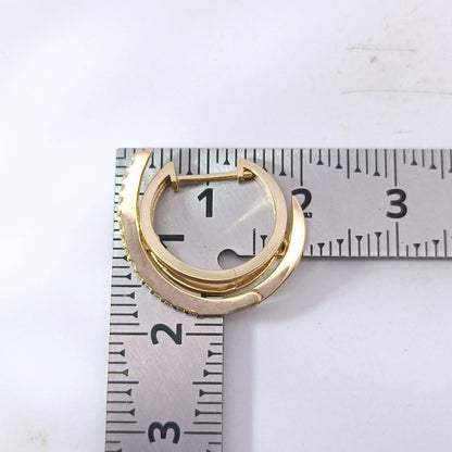 18金 K18 ダイヤ0.3ct スイングピアス 4.58ｇ Z1951