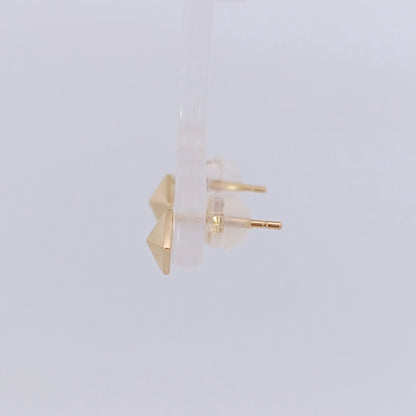 18金 K18 デザインピアス 0.59ｇ Z3016