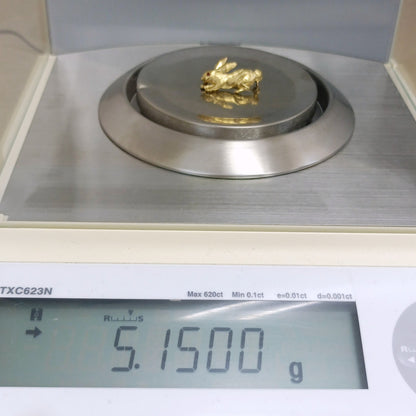 18金 K18 ミキモト ウサギ ブローチ 5.15ｇ Z2557