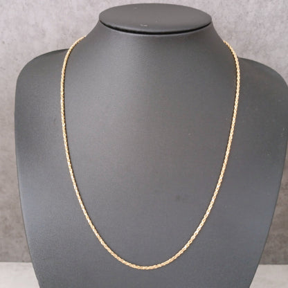 18金 K18 男女兼用 造幣局 デザインネックレス 8.4ｇ 51.5㎝ Z2053