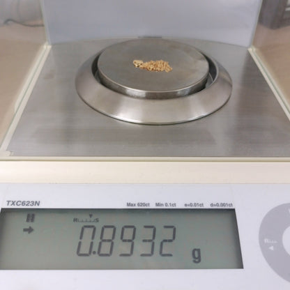 18金 K18 男女兼用 スクリューネックレス 0.89ｇ 50㎝ Z2715