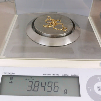 18金 K18 男女兼用 造幣局 田中貴金属 3.84ｇ 40.5㎝ Z1845