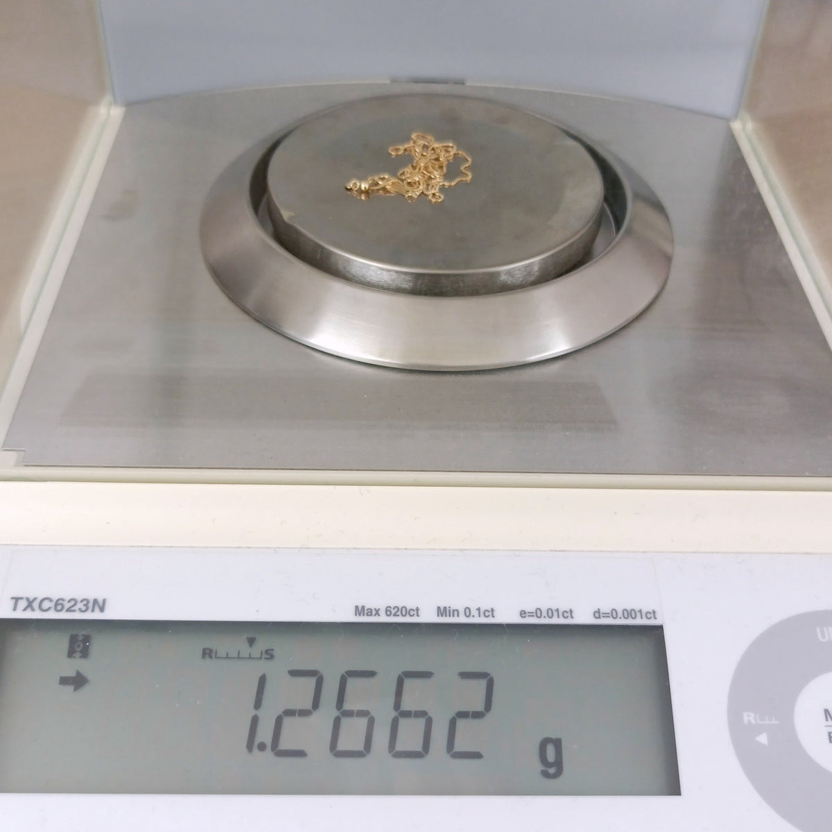18金 K18 男女兼用 スライド式アジャスター ヴェネチアンネックレス 1.26ｇ 45㎝ Z2078