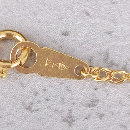 24金 K24 男女兼用 造幣局 純金スクリューネックレス 4.25ｇ 45.5㎝  Z1940