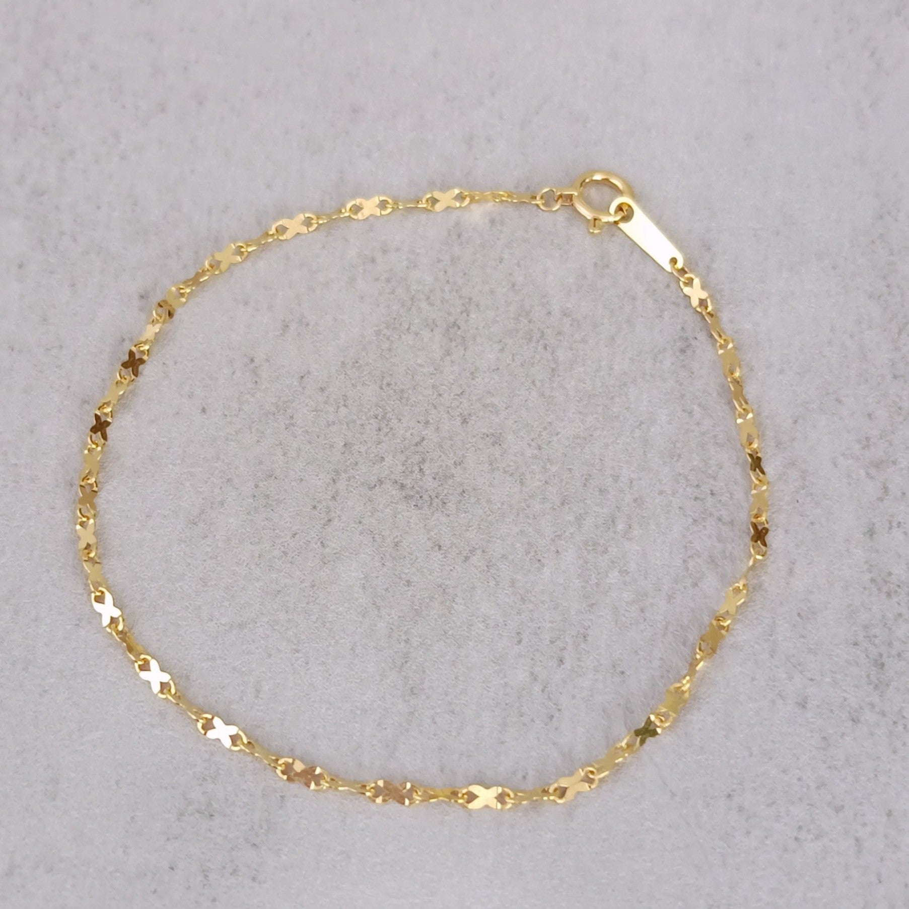 極上 純金 切廻し 10グラム 純金 K24 男女兼用 デザインブレス 1.36g 18㎝ Z2902 – WinWin Jewelry