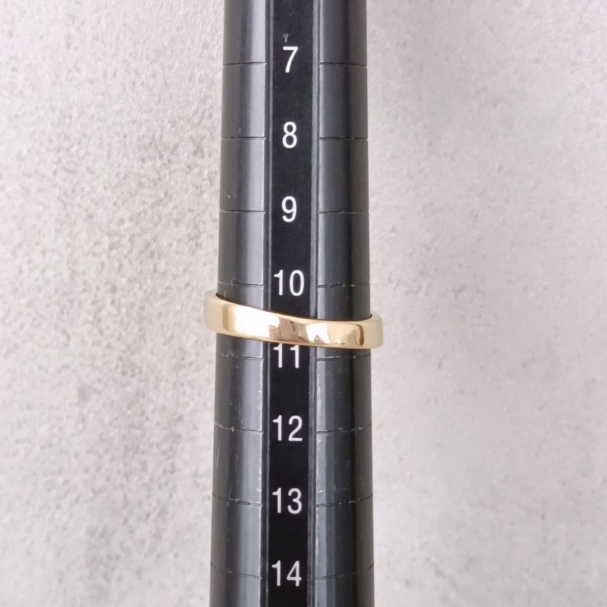 18金 K18 男女兼用 イタリー デザインリング 5.81ｇ 10～11号 Z2396