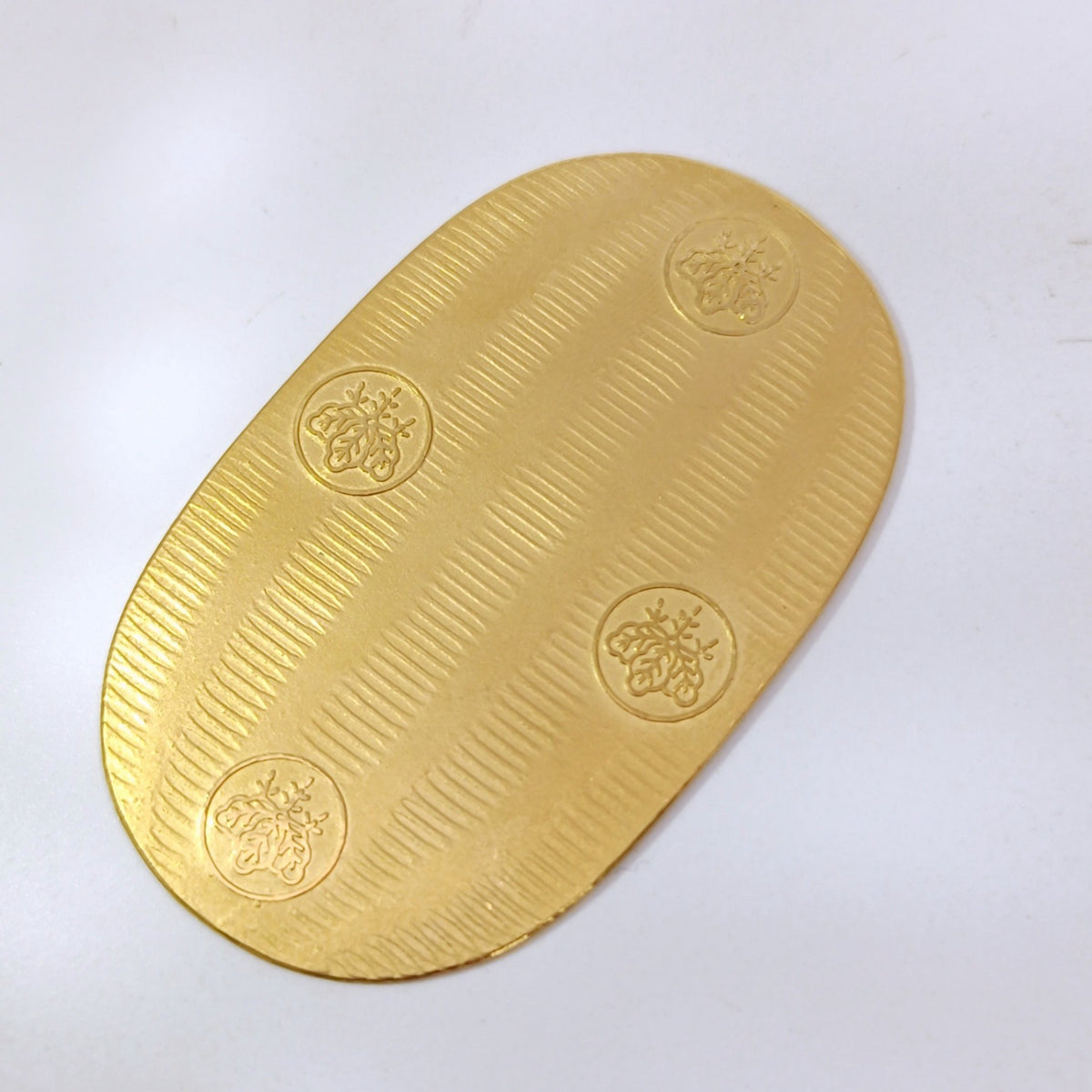 24金 K24 男女兼用 田中貴金属 純金 小判モチーフ 10ｇ Z2160
