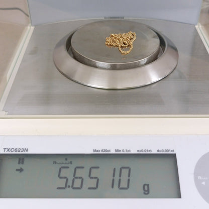 18金 K18 男女兼用 造幣局 喜平ネックレス 5.65ｇ 50㎝ Z1963