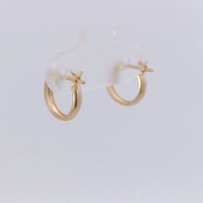 18金 K18  小振り ピアス 0.49ｇ Z2042