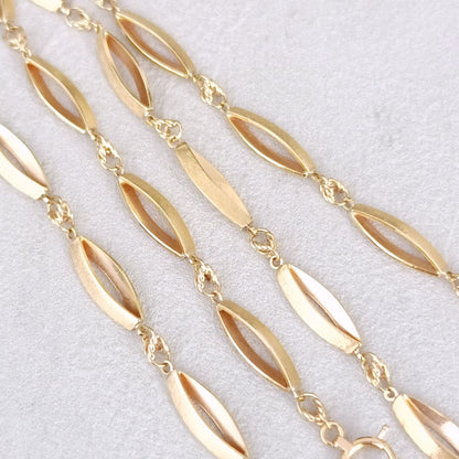 18金 K18 男女兼用 造幣局 デザインネックレス 9.16ｇ 43㎝ Z2241
