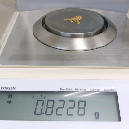18金 K18 男女兼用 イタリー スクリューネックレス 0.82ｇ 40㎝ Z3059