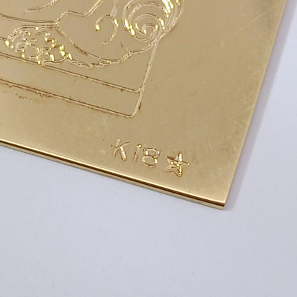 18金 K18 田中貴金属 金運 健康運 うさぎ 10.38ｇ Z2932