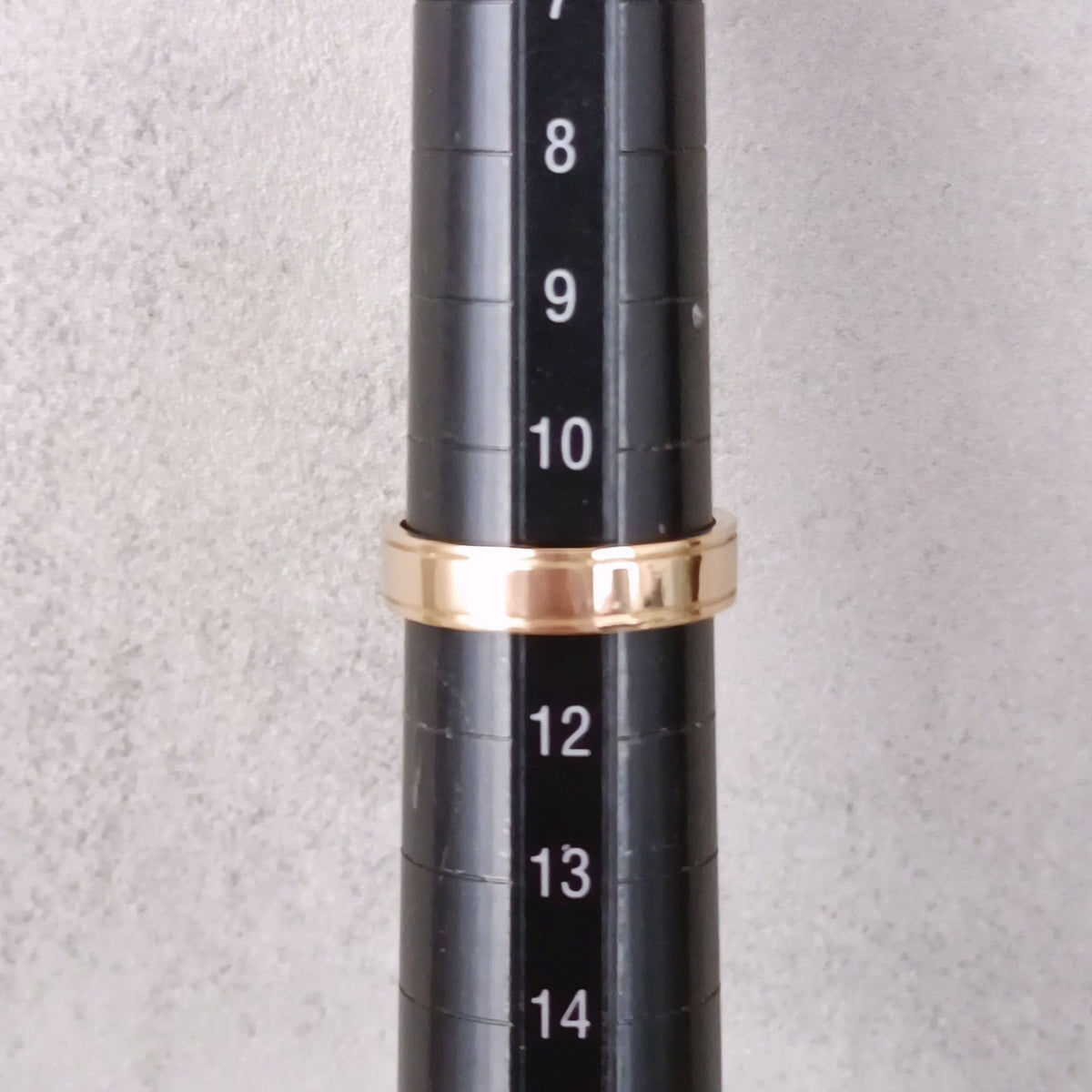 18金 K18 男女兼用 シンプル 鏡面リング 4ｇ 11号 Z2953