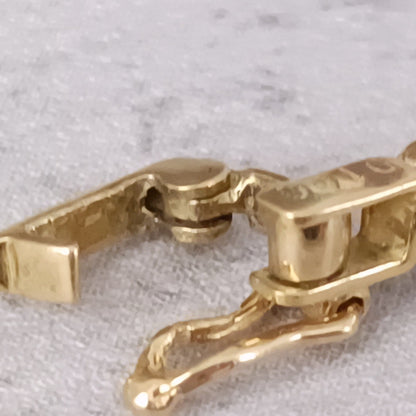 18金 K18 男女兼用 テニスブレス 1ct 8.86ｇ 18㎝ Z2099