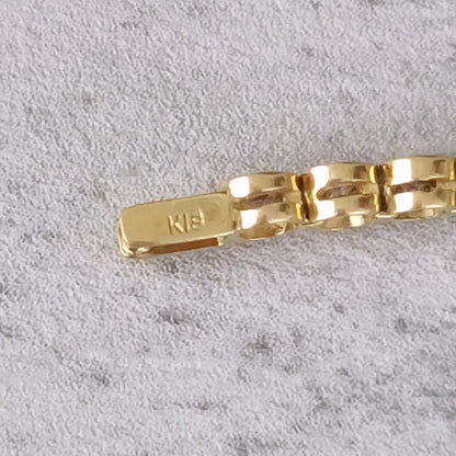 18金 K18 男女兼用 テニスブレス 1ct 8.86ｇ 18㎝ Z2099