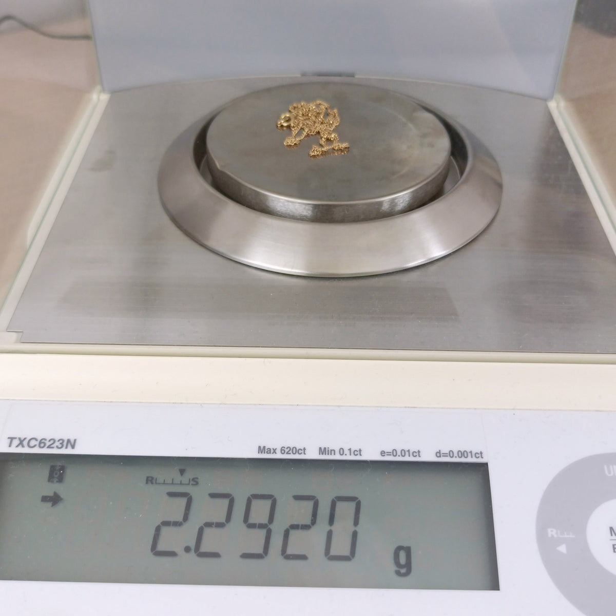 18金 K18 男女兼用 造幣局 喜平ネックレス 2.29ｇ 40㎝ Z2116