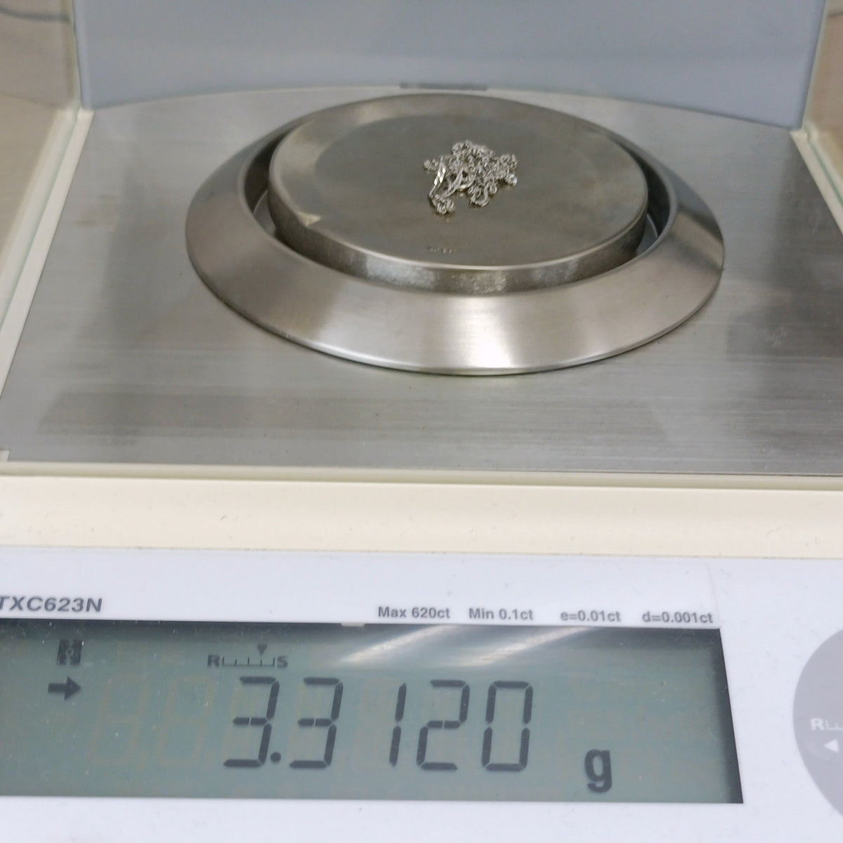 Pt1000 プラチナ 男女兼用 スクリューネックレス 3.31ｇ 43㎝ Z2287