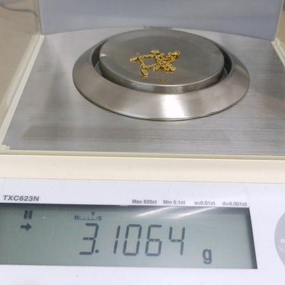 18金 K18 男女兼用 イタリー デザインブレス 3.1ｇ 18.5㎝ Z2750