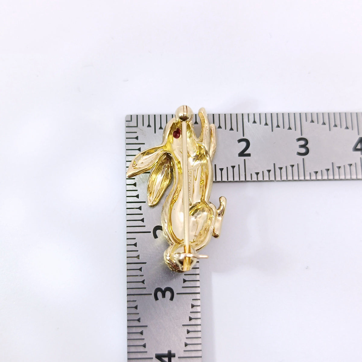 18金 K18 ミキモト ウサギ ブローチ 5.15ｇ Z2557