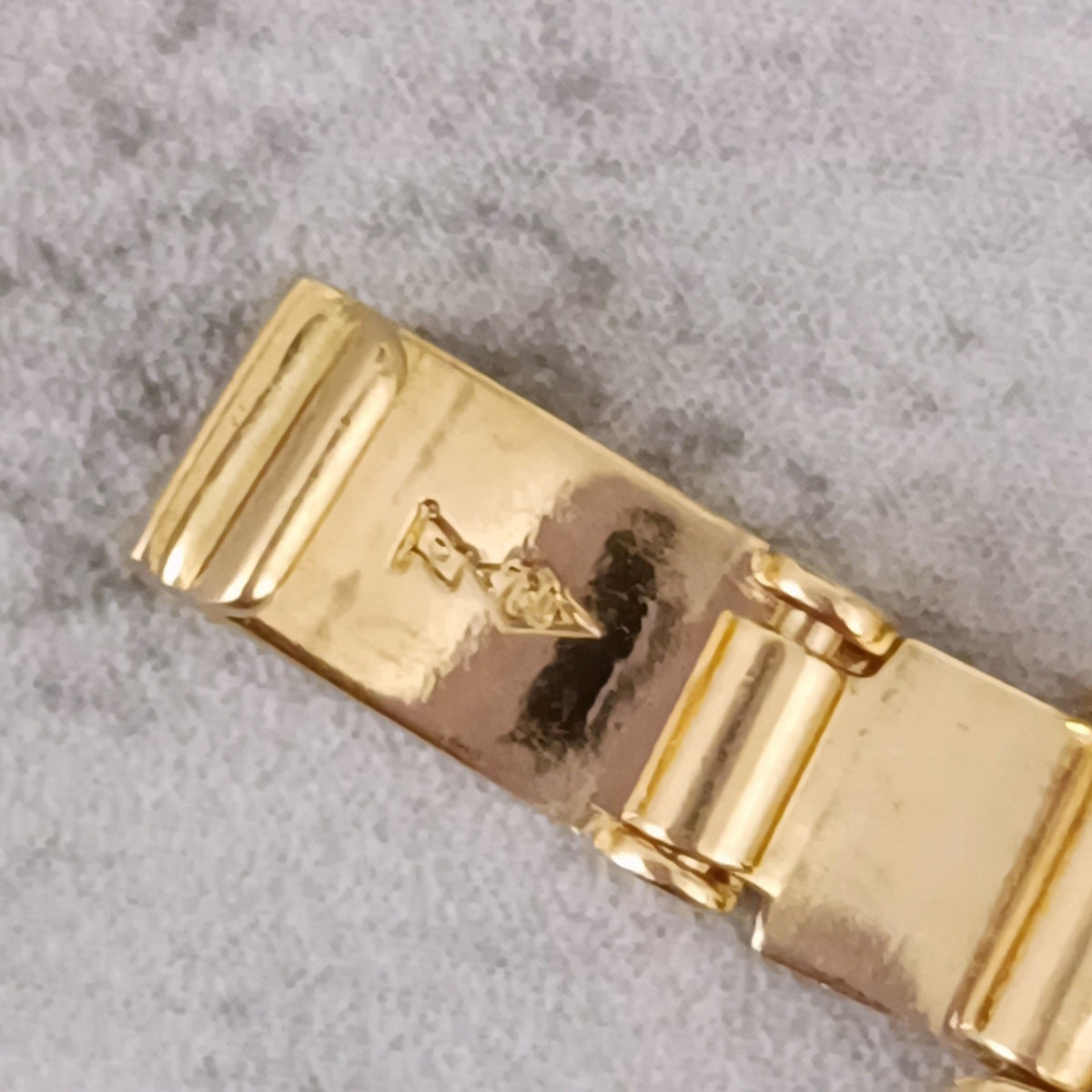 18金 K18 男女兼用 田中貴金属 6面ダブル 喜平ブレス 30.39ｇ 20㎝ Z2552