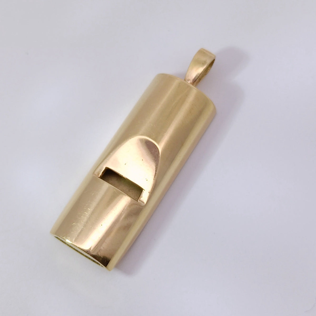 18金 K18 男女兼用 笛 ネックレストップ キーホルダー 8.26ｇ Z2332