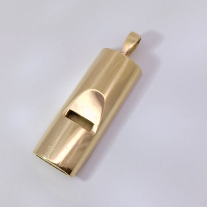 18金 K18 男女兼用 笛 ネックレストップ キーホルダー 8.26ｇ Z2332