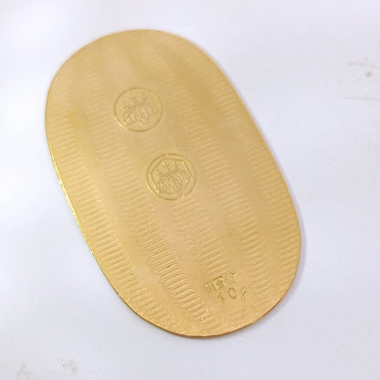 24金 K24 男女兼用 田中貴金属 純金 小判モチーフ 10ｇ Z2160